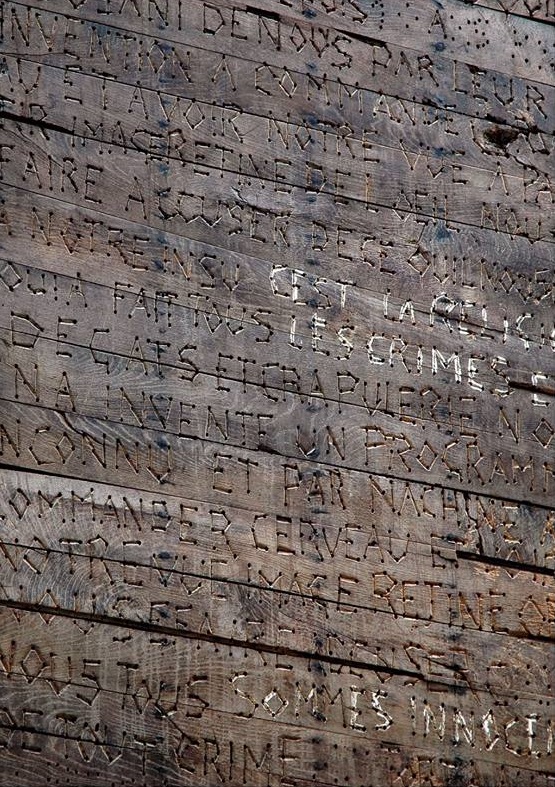 Plancher gravé de Jeannot