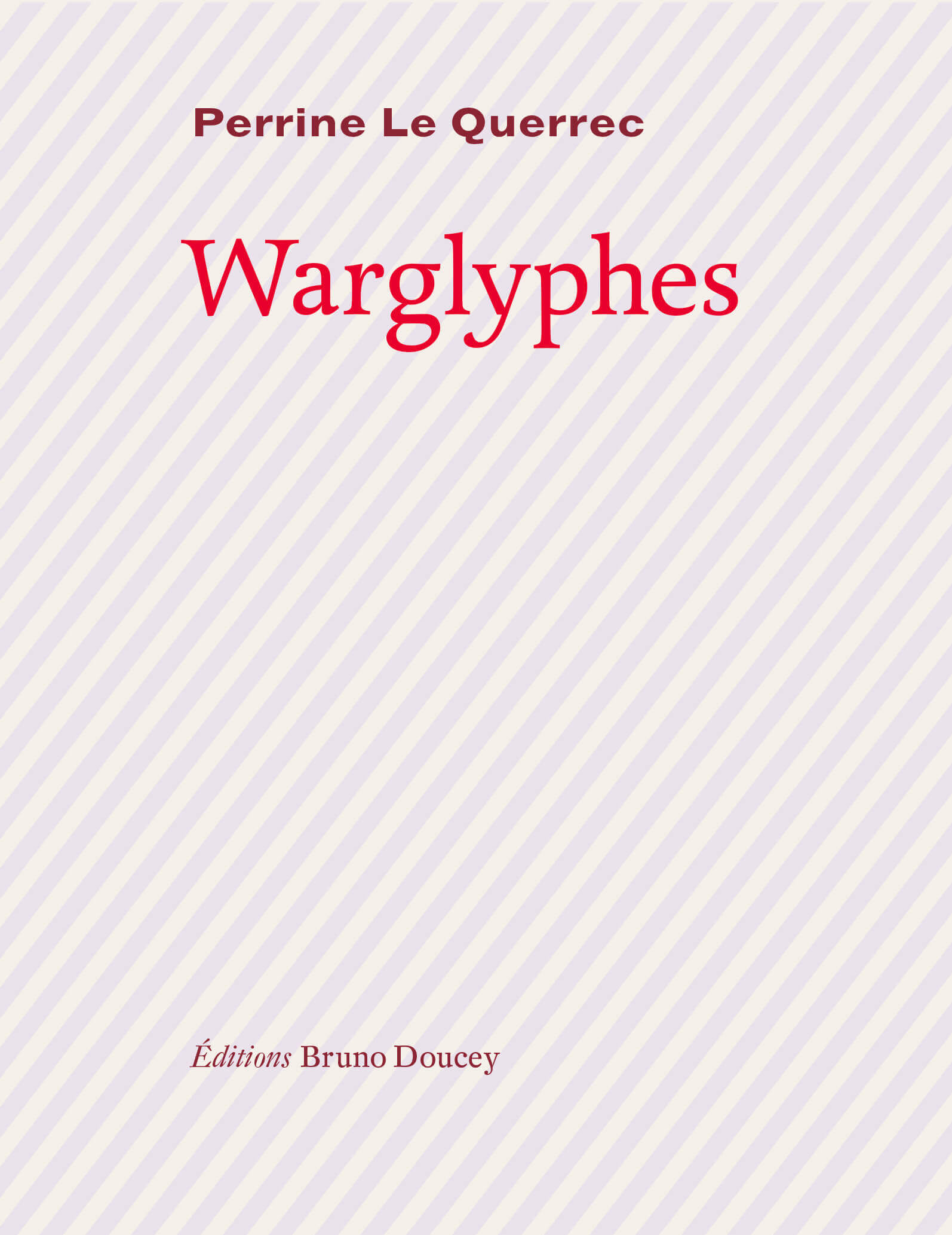 couverture de Warglyphes